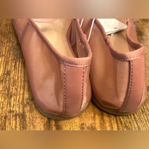 Women’s Rosa Mesh Bow Mary Jane Flats – a New Day™ Pink Size 9 new - Picture 5 of 7